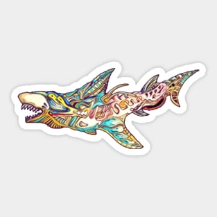 Roboshark Sticker